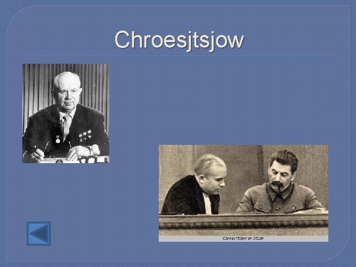 Chroesjtsjow 