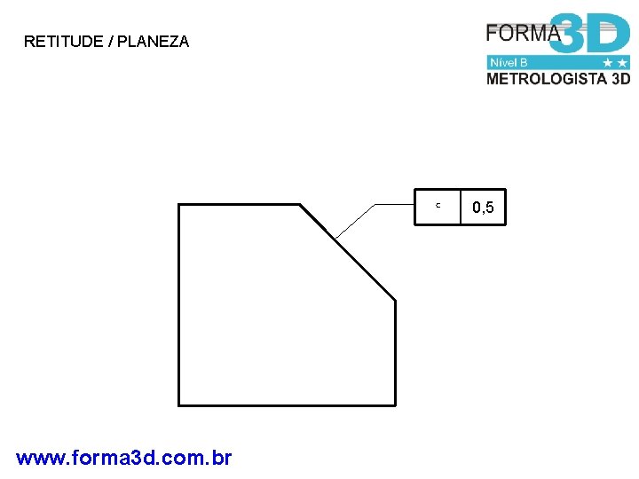 RETITUDE / PLANEZA c www. forma 3 d. com. br 0, 5 