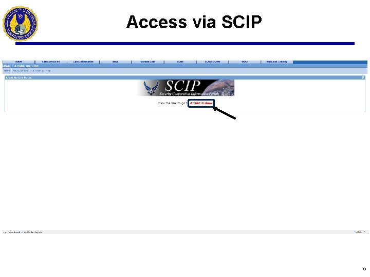 Access via SCIP 5 
