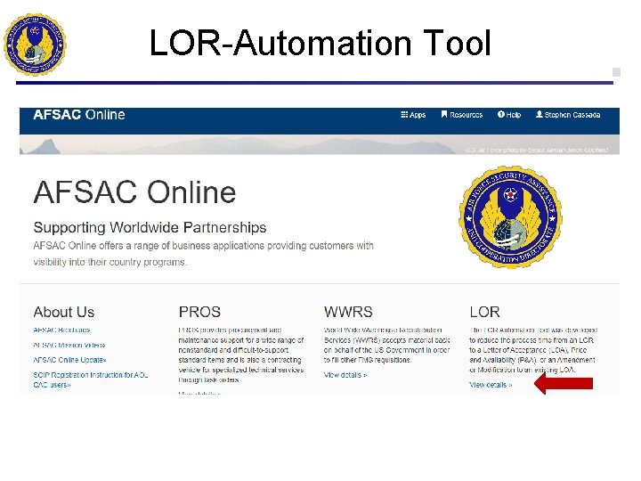 LOR-Automation Tool 