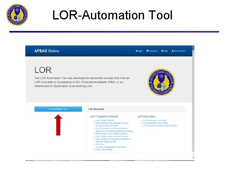 LOR-Automation Tool 
