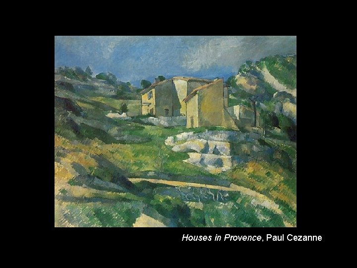 Houses in Provence, Paul Cezanne 