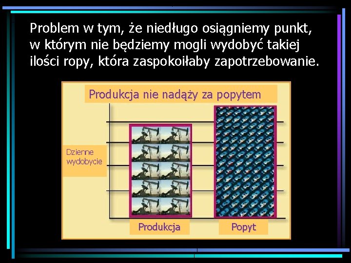 Problem w tym, że niedługo osiągniemy punkt, w którym nie będziemy mogli wydobyć takiej