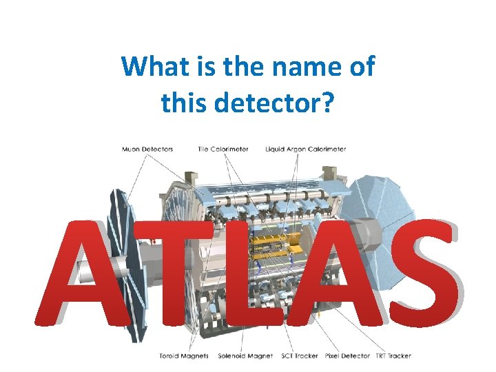 What is the name of this detector? ATLAS 