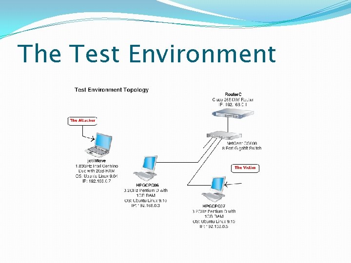 The Test Environment 