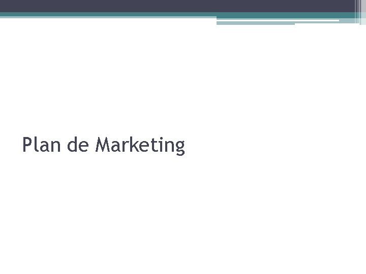 Plan de Marketing 