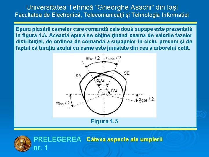 Universitatea Tehnică “Gheorghe Asachi” din Iaşi Facultatea de Electronică, Telecomunicaţii şi Tehnologia Informatiei Epura