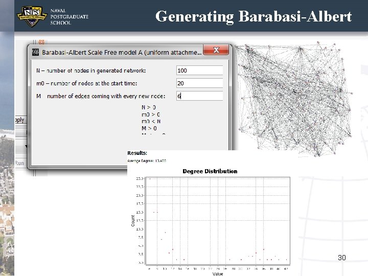 Generating Barabasi-Albert 30 