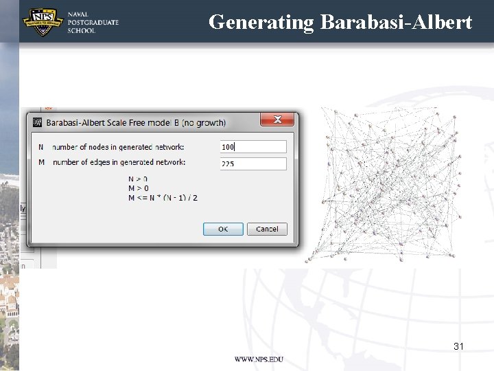 Generating Barabasi-Albert 31 