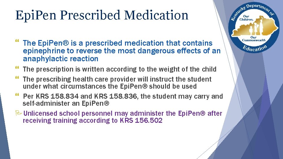 Epi. Pen Prescribed Medication } The Epi. Pen® is a prescribed medication that contains Epi. Pen Prescribed Medication } The Epi. Pen® is a prescribed medication that contains