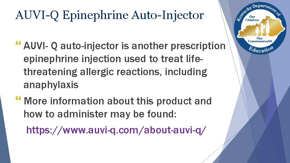 AUVI-Q Epinephrine Auto-Injector } AUVI- Q auto-injector is another prescription epinephrine injection used to AUVI-Q Epinephrine Auto-Injector } AUVI- Q auto-injector is another prescription epinephrine injection used to