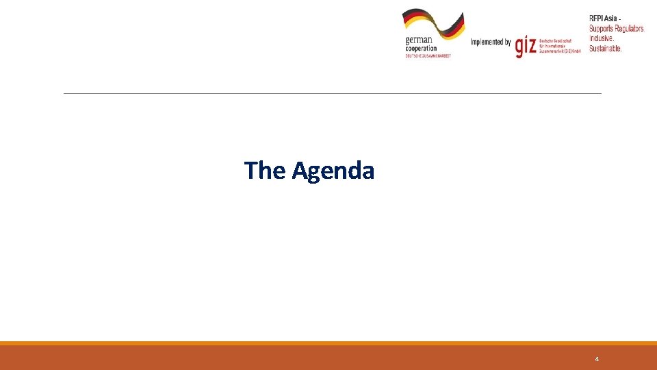 The Agenda 4 