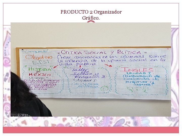 PRODUCTO 2 Organizador Gráfico. 