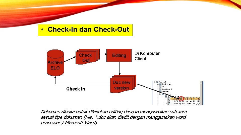 • Check-In dan Check-Out Archive ELO Check Out Check In Editing Di Komputer