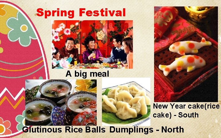 Spring Festival A big meal New Year cake(rice cake) - South Glutinous Rice Balls