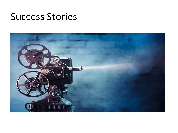 Success Stories 