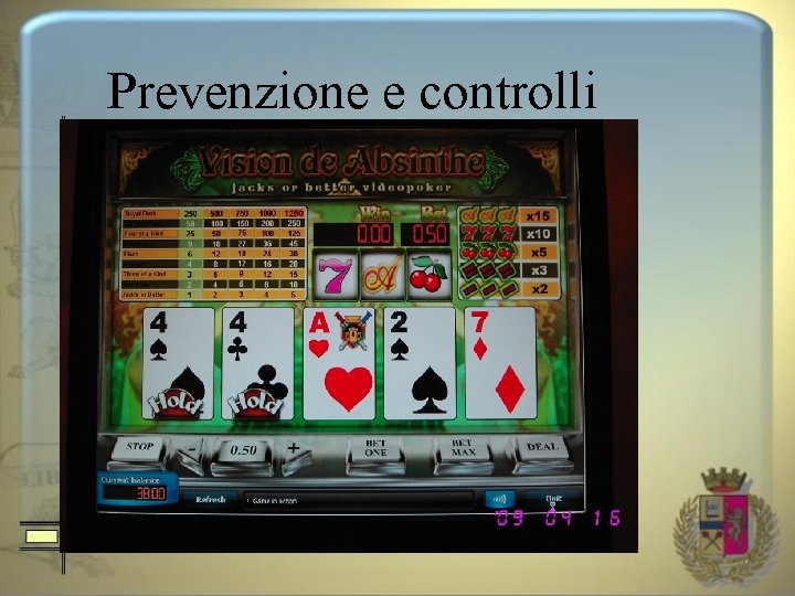 Prevenzione e controlli 