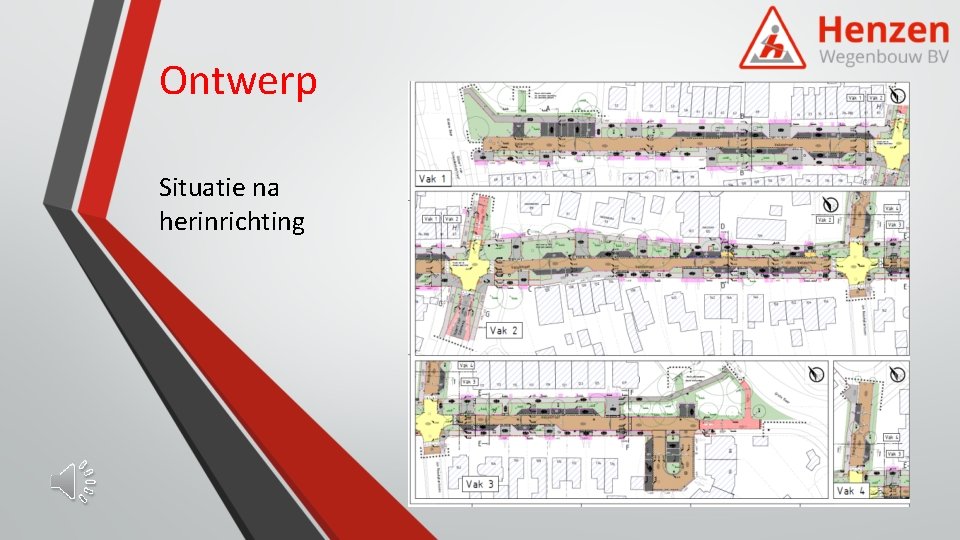 Ontwerp Situatie na herinrichting 