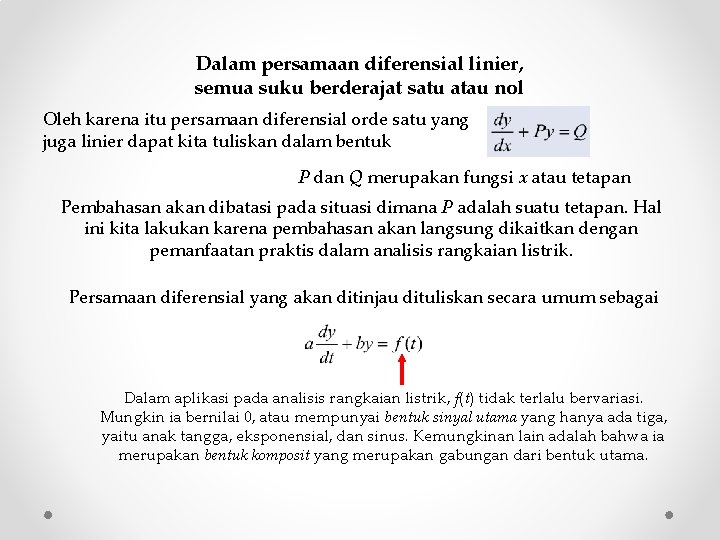 Sudaryatno Sudirham Integral Dan Persamaan Diferensial Klik Untuk