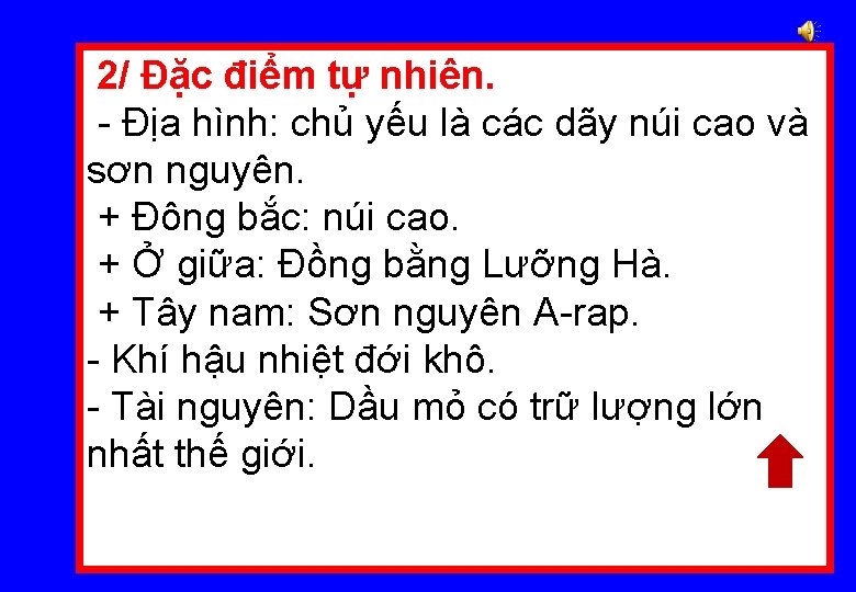  2/ Đặc điểm tự nhiên. - Địa hình: chủ yếu là các dãy