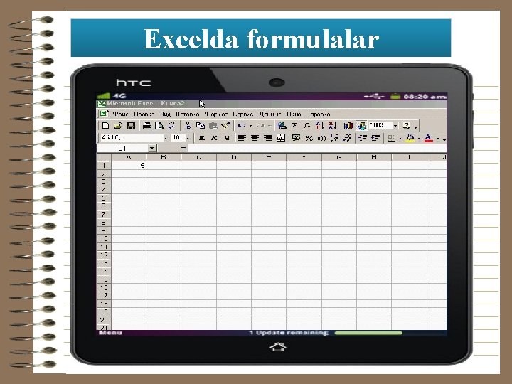 Excelda formulalar 