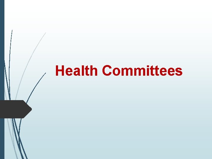 Health Committees 