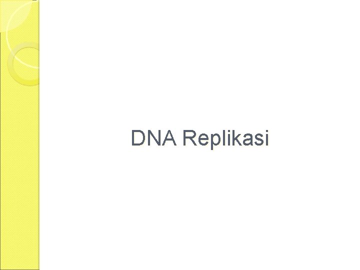 DNA Replikasi 