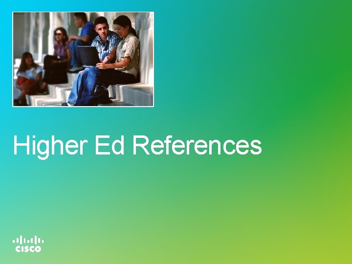 Higher Ed References Higher Ed References