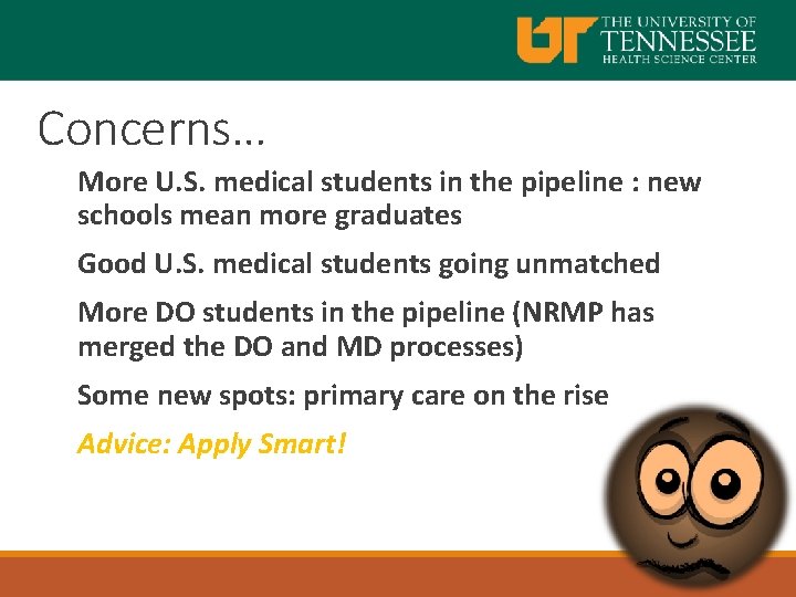 Concerns… More U. S. medical students in the pipeline : new schools mean more