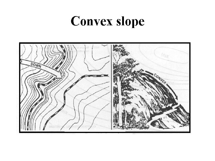 Convex slope 