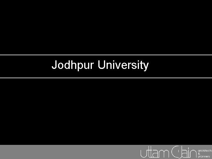 Jodhpur University Jodhpur University
