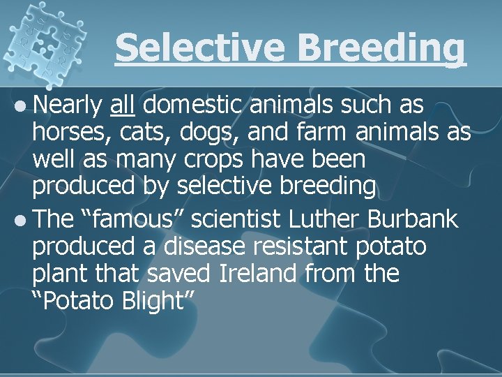 Genetics Lecture V Mutations and Genetic Modification Biology