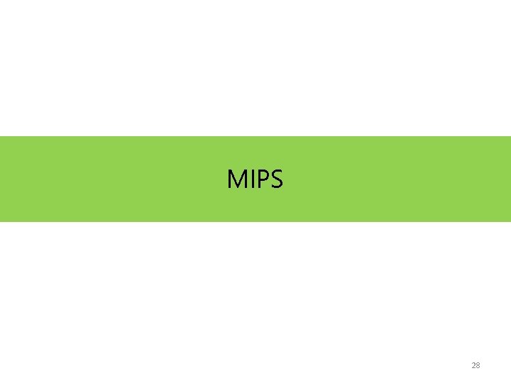 MIPS 28 