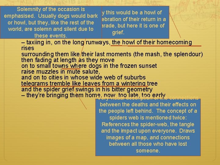 Homecoming Bruce Dawe About the Poem It is
