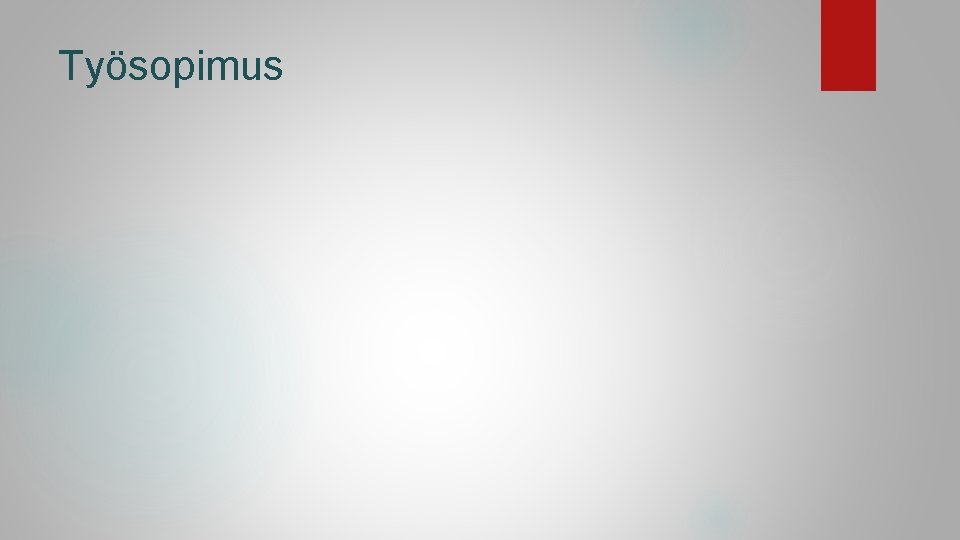 Työsopimus 