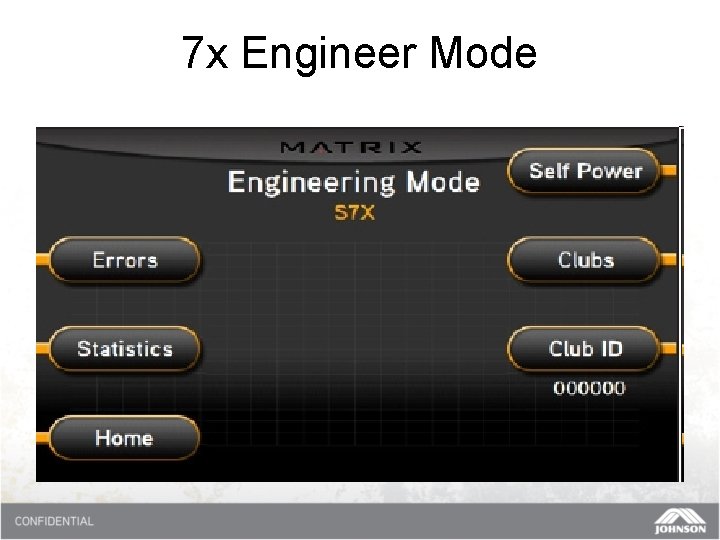7 x Engineer Mode 