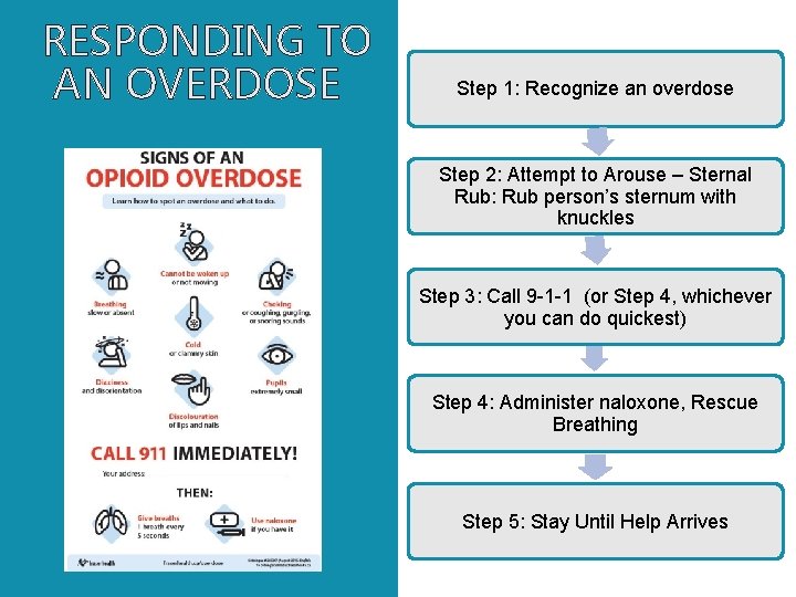 Overdose Position Please note This is an interactive training and