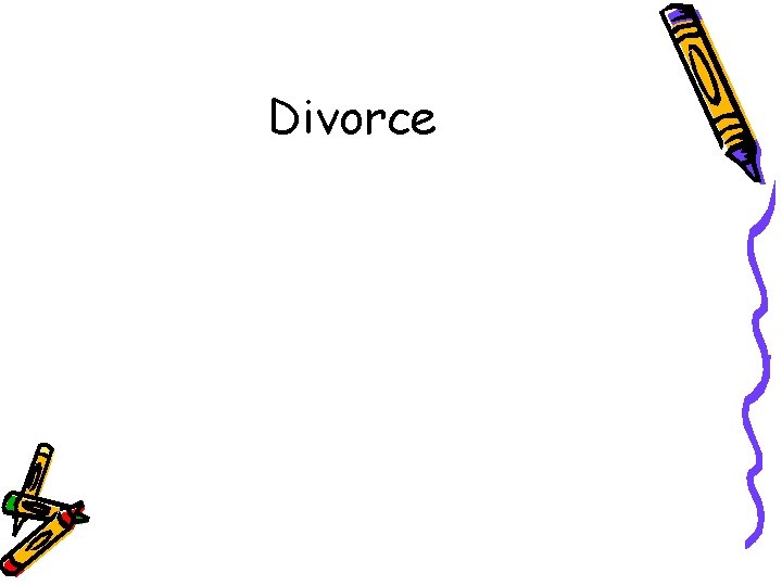 Divorce 