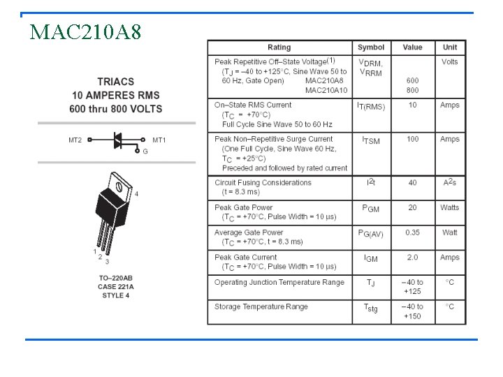 MAC 210 A 8 