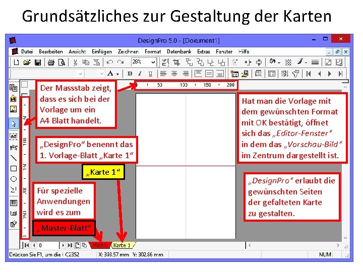 Grundsätzliches zur Gestaltung der Karten Der Massstab zeigt, dass es sich bei der Vorlage