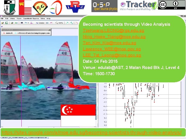 Becoming scientists through Video Analysis Tze. Kwang. LEONG@rgs. edu. sg Ning_Hwee_Tiang@moe. edu. sg Tan_Kim_Kia@moe.