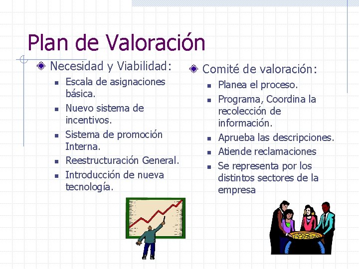 Plan de Valoración Necesidad y Viabilidad: n n n Escala de asignaciones básica. Nuevo