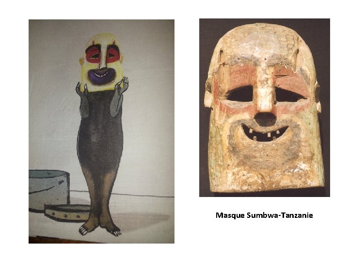 Masque Sumbwa-Tanzanie 