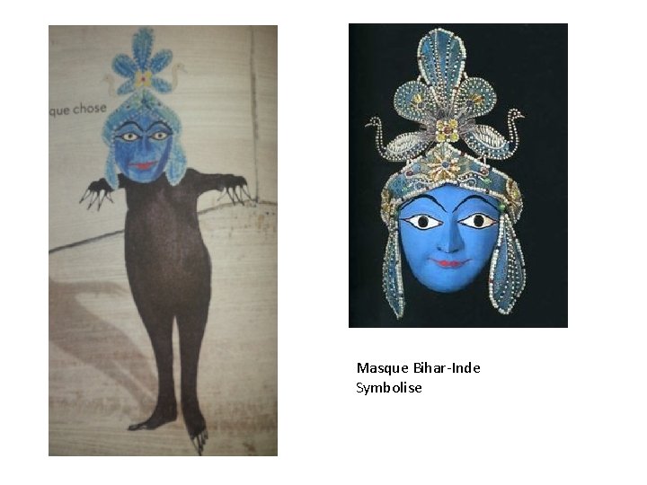 Masque Bihar-Inde Symbolise 