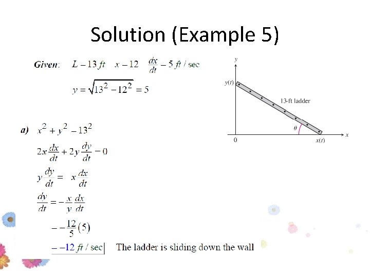 Solution (Example 5) 