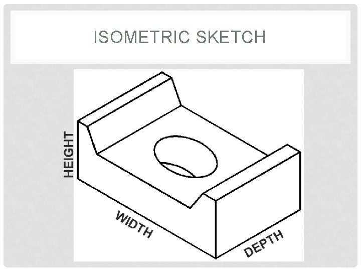 ISOMETRIC SKETCH 