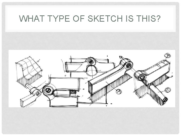 WHAT TYPE OF SKETCH IS THIS? 