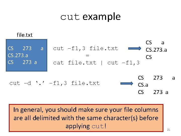 cut example file. txt CS 273 a CS. 273. a CS 273 a cut cut example file. txt CS 273 a CS. 273. a CS 273 a cut