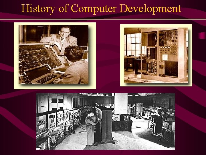 History of Computer Development 