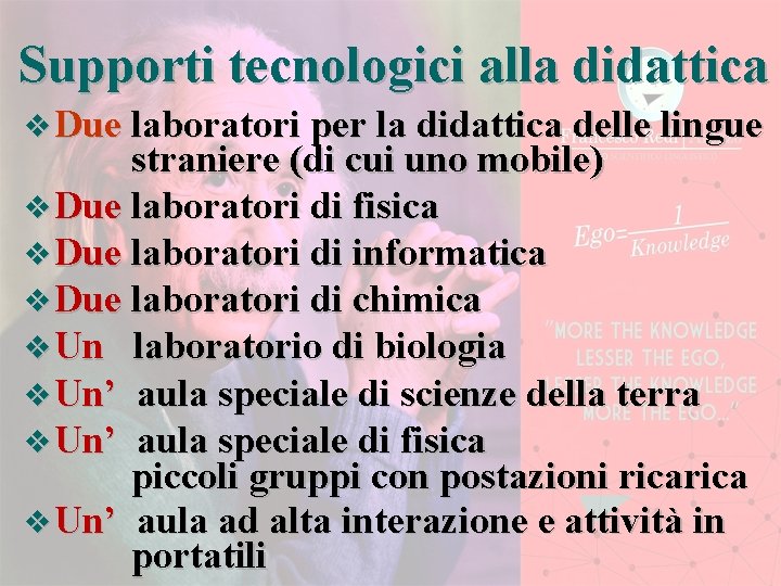 Supporti tecnologici alla didattica v Due laboratori per la didattica delle lingue straniere (di